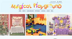 Desktop Screenshot of magicalplayground.com